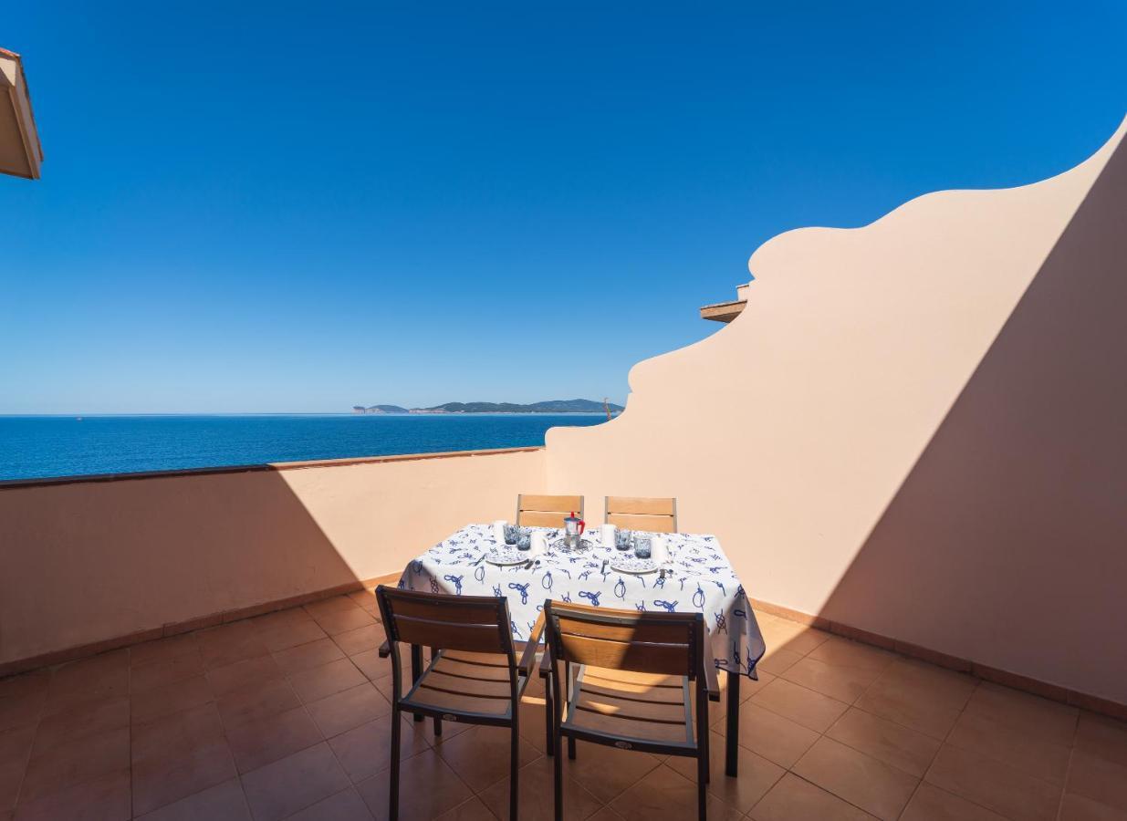 Sea Front Terrace Marco Polo Daire Alghero Dış mekan fotoğraf