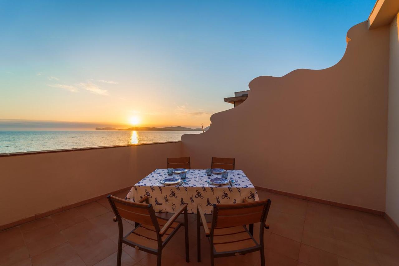 Sea Front Terrace Marco Polo Daire Alghero Dış mekan fotoğraf
