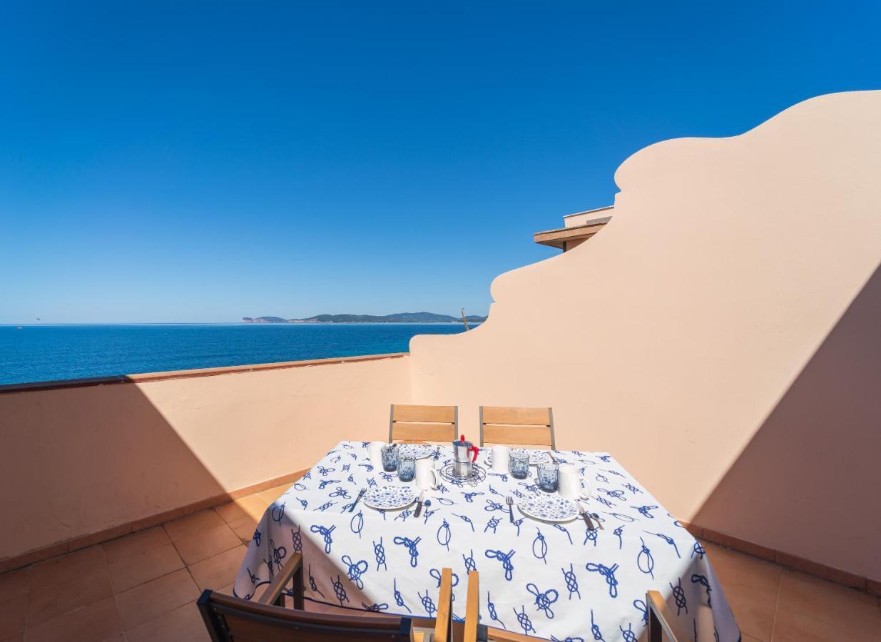 Sea Front Terrace Marco Polo Daire Alghero Dış mekan fotoğraf